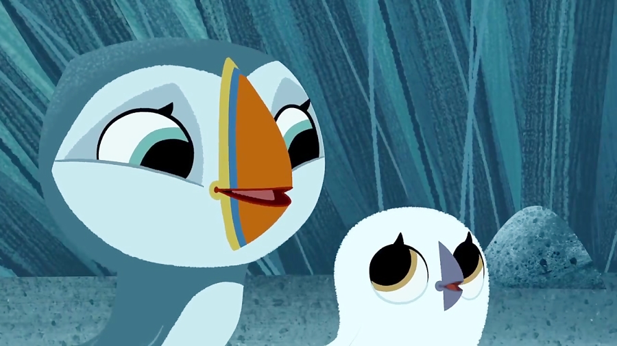 انیمیشن صخره پافین ها Puffin Rock - فصل 2 قسمت 1 ( 1 تا 3 )